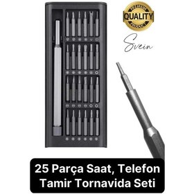 Resim Çok Amaçlı 25 Parça Tornavida Seti Cep Telefonu Gözlük Kamera Saat Tablet Onarım Tamir Özel Kutulu 