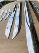 Resim Clio 5 Set 2019 Yan Kapı Çıtası + Alt Ön Panjur 10 Parça 