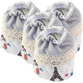 Resim Suntek 4 Parça Kaymaz Sandalye Bacak Zemin Koruyucu Kule Kule 