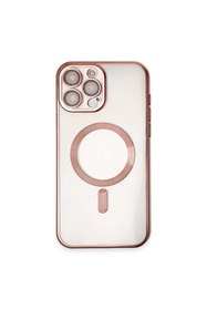 Resim artlab Art İphone 15 Pro Kılıf Kross Magneticsafe Kapak - Rose Lab 