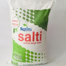Resim Spring Water Salti Tablet Tuz - 25Kg Rafine Arıtma Tuzu - Iyotsuz Çankırı Kaya Tuzu 