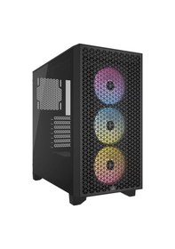 Resim Corsaır İcue 3000D Airflow 750 W Tempered Glass USB 3.2 Atx Mid Tower Kasa Siyah 