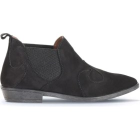 Resim Bueno Shoes Siyah Nubuk Kadın Düz Bot 01WD3604 01WD3604 
