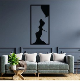 Resim Öpücüğün Gölgesi Metal Duvar Dekoru 