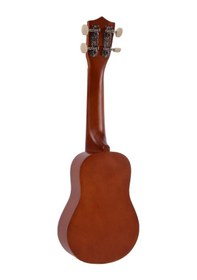 Resim Manuel Raymond Ka325brn Soprano Ukulele Seti Kahve Doğal Ahşap Görünüm Naylon Tel 