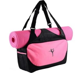Resim Xin Yue Zhang Ξ Ny Ue Zhang Yoga Çantası,seyahat Çantası, Kapasiteli Yoga Minderi Sırt Çantası,spor Çantası,yoga Çantası,pembe (Yurt Dışından) 