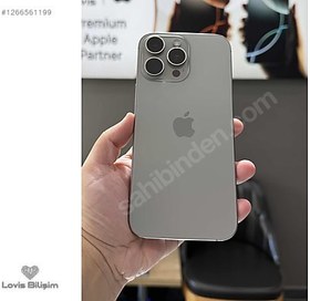Resim Apple iPhone 16 Pro Max İkinci El TR | 256 GB | Natürel Titanyum 