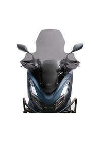 Resim Gp Kompozit Honda Pcx 125 / 150 2021-2024 Uyumlu Elcikli Ön Cam Füme 