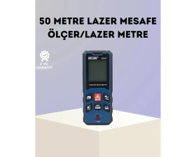 Resim TKÇ Lazer Metre 50 mt Hassas ve Hızlı Ölçüm Özellikli 