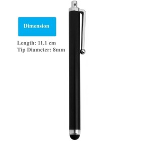 Resim Zore Ipad Huawei Xiaomi Telefon Tablet Dokunmatik Siyah Tablet Kalemi 