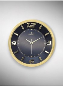 Resim Galaxy Exclucive Kabartama Rakamlı Klasik Kadranlı 30 Cm Duvar Saati Gold Altın - Siyah 