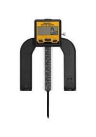 Resim 0-80mm Derinlik Cetveli Dijital Testere Yükseklik Cetveli Dijital Yükseklik Derinlik Ölçer Lcd Ekran Vernier Kumpas 3 Ünite Modu 