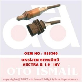 Resim BOSCH 258005234 Oksijen Sensörü Astra Vectra 1.6 16V 
