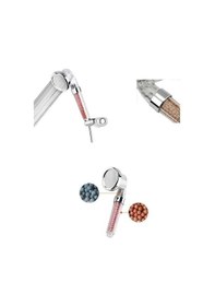 Resim Zmc Bilişim Renk Değiştiren Led Işıklı Su Tasarruflu Basınçlı Duş Başlığı Çok Renkli 