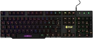 Resim Inca-INCA IKG-446 RAINBOW EFECT MEKANIK HISLI GAMING KLAVYE 