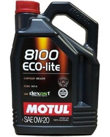 Resim Motul 8100 Eco-lite 0w20 5 Litre Tam Sentetik 