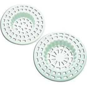 Resim Iki Parça Plastik Lavabo ve Küvet Süzgeci Seti, Pratik ve Dayanıklı Tasarım 