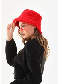 Resim Elif İç Giyim Peluş Kova Şapka Peluş Şapka Siyah 