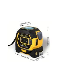 Resim Elmpaly Mıgprc 5m Mezura 40m Lazerli Mesafe Olcer Yuksek Hassasiyetli Laser Metre Sulu Ortamda Kullanima Uygun Degil Alkalin Pil İle Calisir 