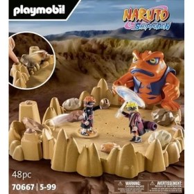 Resim SDT Group Playmobil Shippuden 70667 Vs Pain, Krater Taban Plakası ve Dev Kurbağa Gamakichi ile Heyecan Verici Düello, 5 Yaş ve Üzeri Çocuklar Için Oyuncak 