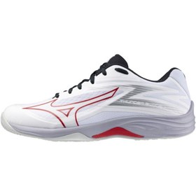 Resim Mizuno Thunder Blade Z Unisex Voleybol Ayakkabısı Beyaz / Gri 