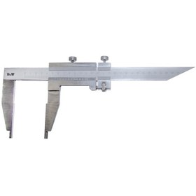 Resim Dwmeasuring Uzun Tek Çene İnce Ayarlı Monoblok Gövde Mekanik Kumpaslar 0 1000mm / 300mm 