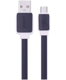 Resim Syrox C63 Micro USB Şarj ve USB Data Kablosu Yassı 2.0A 1.2mt Kırmızı 