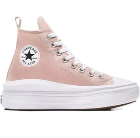 Resim Converse Chuck Taylor All Star Move Kadın Günlük Ayakkabı A08745C Pembe 