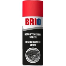 Resim Brio Susuz Motor Temizleme Spreyi Motor Parlatıcı Sprey 400 Ml 