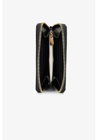 Resim Valmenti Kadın Hakiki Deri Siyah Cüzdan 301 Rose Bn Cuzdan Y24 Syh Dr/syh Nbk Siyah 