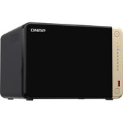 Resim Qnap Turbonas Ts-664-8g 8gb 6 Bay 2x2.5glan Nas Depolama Ünitesi 