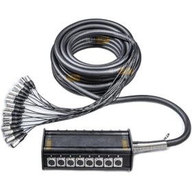 Resim Sevimle Store Merz Stage-16C-10M 16 Kanal 10 Metre Multicore Kablolu Hazır Stage Box 