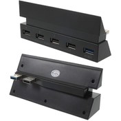 Resim Dobe TP4-006 PS4 Oyun Konsolu 5 Bağlantı Noktalı Usb Hub 