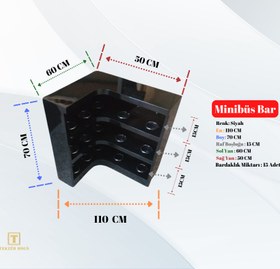 Resim Minibüs Bar - Siyah 