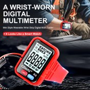 Resim Bilektaşı Dijital Multimetre - 10.92cm HD Ekranlı, 0-999.9kΩ/DCV/ACV/Dirimlik/Devamlılık Testi, USB Şarj Edilebilir, Elektrikçiler, DIY ve Ev Kullanımı İçin Kompakt Tasarım, Elektrikçi İçin Multimetre, Şık Gadget, Dayanıklı Gadget 