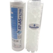 Resim Damlalife Atlas 10'' Kuyu Suyu Filtre Ve Yumuşatma Kireç Önleyici Silifoz 