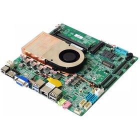 Resim Elsky QM10H-I7-6C-10510U-UA 2666 MHz DDR4 Mini ITX Anakart 