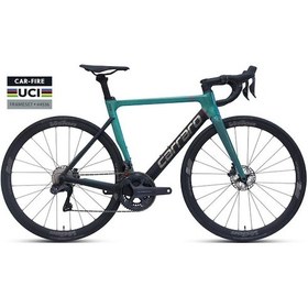 Resim Carraro Fire 3.3 Ucı Di2 Elektronik 55 Cm 24 Vites Aero Yol Bisikleti Ultegra Turkuaz Siyah Koyu Mavi 