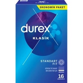 Resim Durex Klasik Kondom 16 Lı 