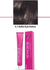 Resim Litae LitaeTrend Premium 5.1 Küllü Açık Kahve - Kalıcı Krem Saç Boyası 50 g Tüp 