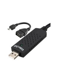 Resim Android Utv007 Chip Video Dvr+Otg Micro Usb Kablolu Capture Kartı 