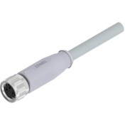 Resim M8 3 Pin Dişi Düz 5 Metre Pvc Sensör Kablosu Conec 42-10002 
