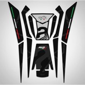 Resim Redline Grafik Aprilia Sr Gt 200 125 Gri Tank Pad Sticker 