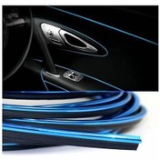 Resim Chevrolet Captiva 2007 Araç Içi Nikelaj Mavi Torpido Ip Trim Fiti 