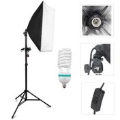 Resim Deyatech Softbox 50x70cm Sürekli Işık Tek Duy Paraflaş Youtuber Make Up Vi 