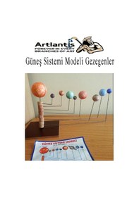 Resim Boyanabilir Güneş Sistemi Modeli 9 Lu 1 Paket Gezegenler Sistemi Strafor Köpük Top Guaj Boya Fırça Seti Maket Deney Okullar İçin Öğretici 