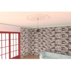 Resim MOTİFPİYER Motifpiyer Tavan Lamba Göbeği 02-sekizgen-dis Citali 