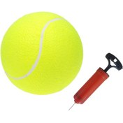 Resim Maiyame 9.5 İnç Tenis Topu Ve Hava Pompa Seti - Spor Zamanı İçin Felt Ve Kauçuk Materyal 