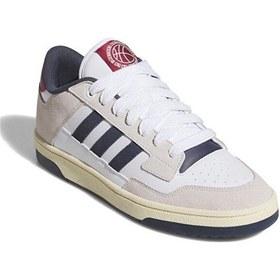Resim Adidas Rapid Court Low Erkek Basketbol Ayakkabısı Jr1010 Beyaz Beyaz 