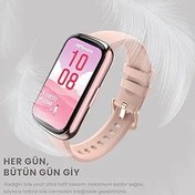 Resim HiFuture EVO2 Bluetooth 5.2 1.47” Ekran 1 ATM Su Geçirmez 24+ Spor Modu Nabız Spor Kan Oksijen Takibi IOS & Android Uyumlu Akıllı Bileklik (Pembe) 
